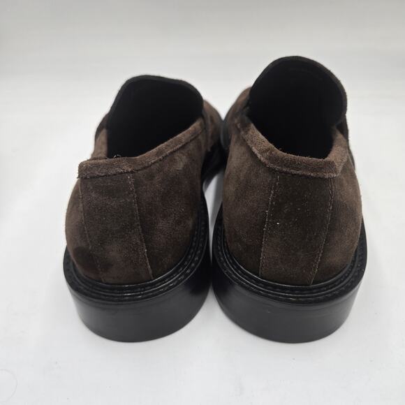 Romantic Move Penny Loafers Brown Suede Korean Sz 260 High Quality US 8 Slip On main image 9